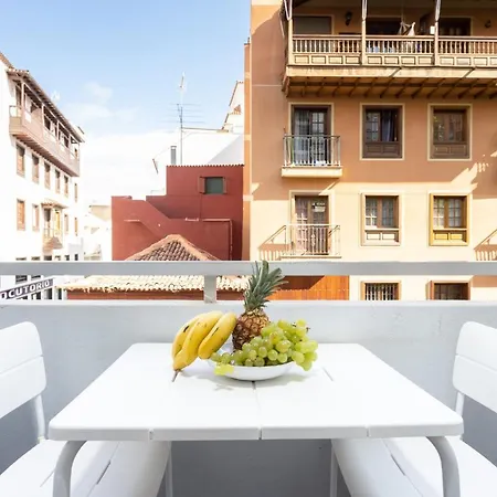 Home2book Comfy Studio Puerto De La Cruz, Terrace 拉克鲁斯